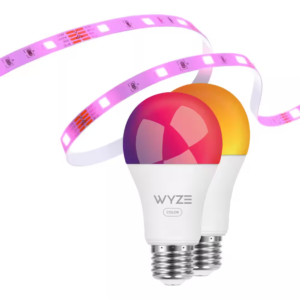 Lighting Kit 16.4 Ft. Smart Plug-In Color-Changing LED Strip Light and 2 A19 Color Smart Light Bulbs